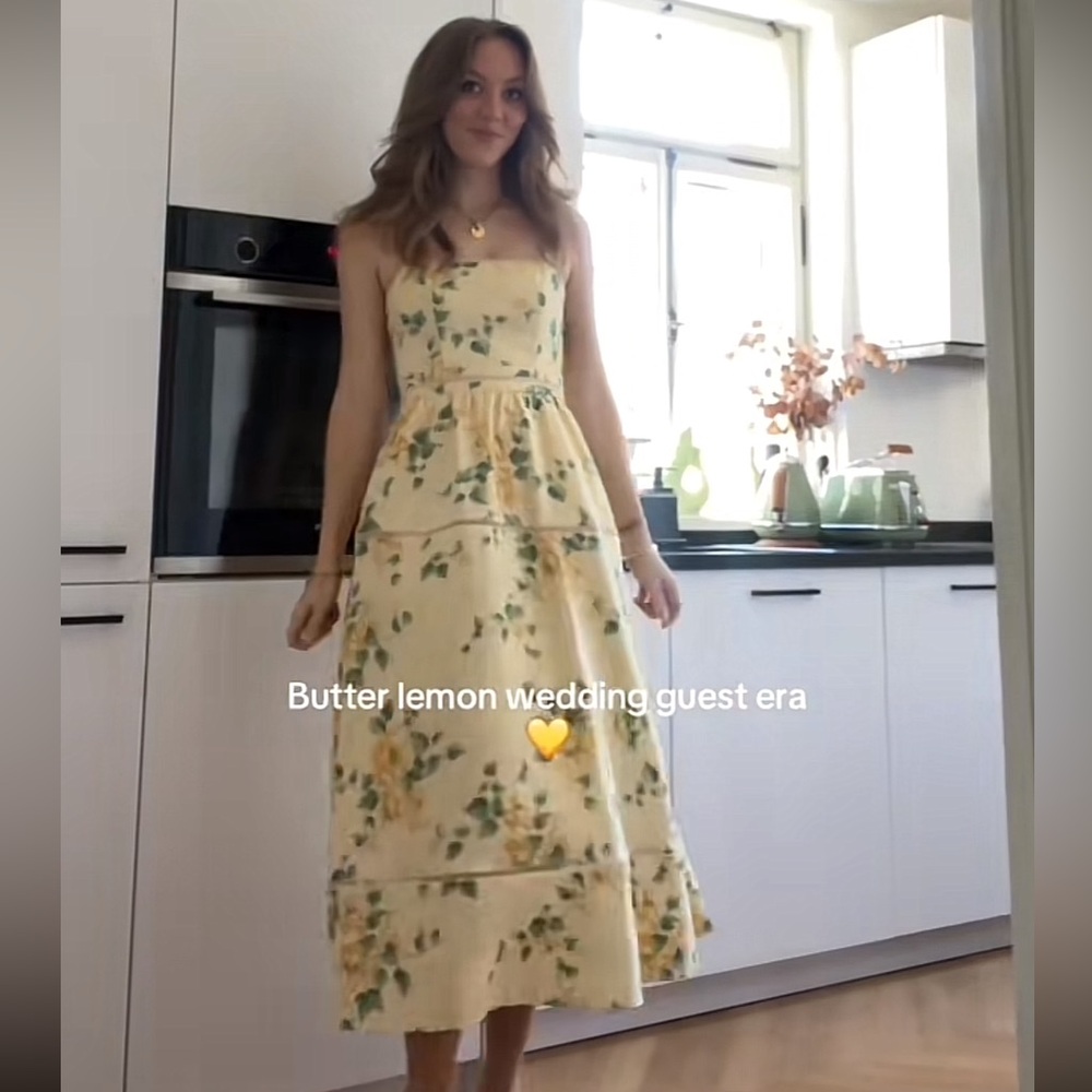 Reformation Everett Linen Dress - Picture 3 of 11